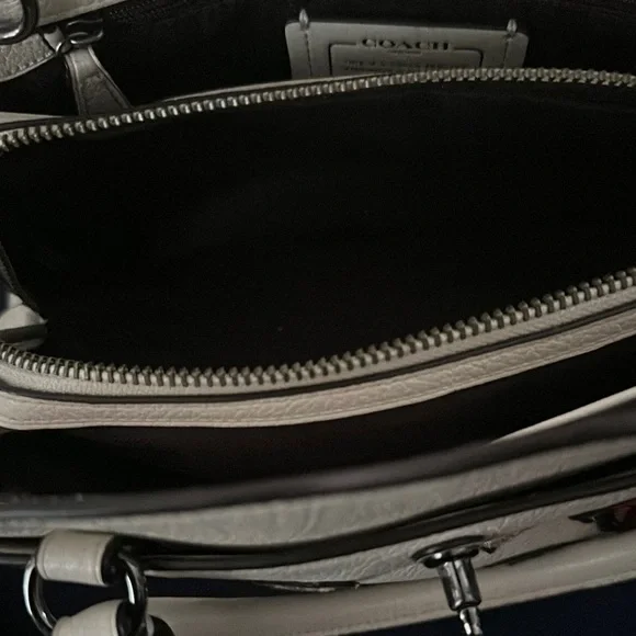 Coach Y2K Mercer Off-White Satchel with Playful Patches. Very Rare EUC - Picture 4 of 10